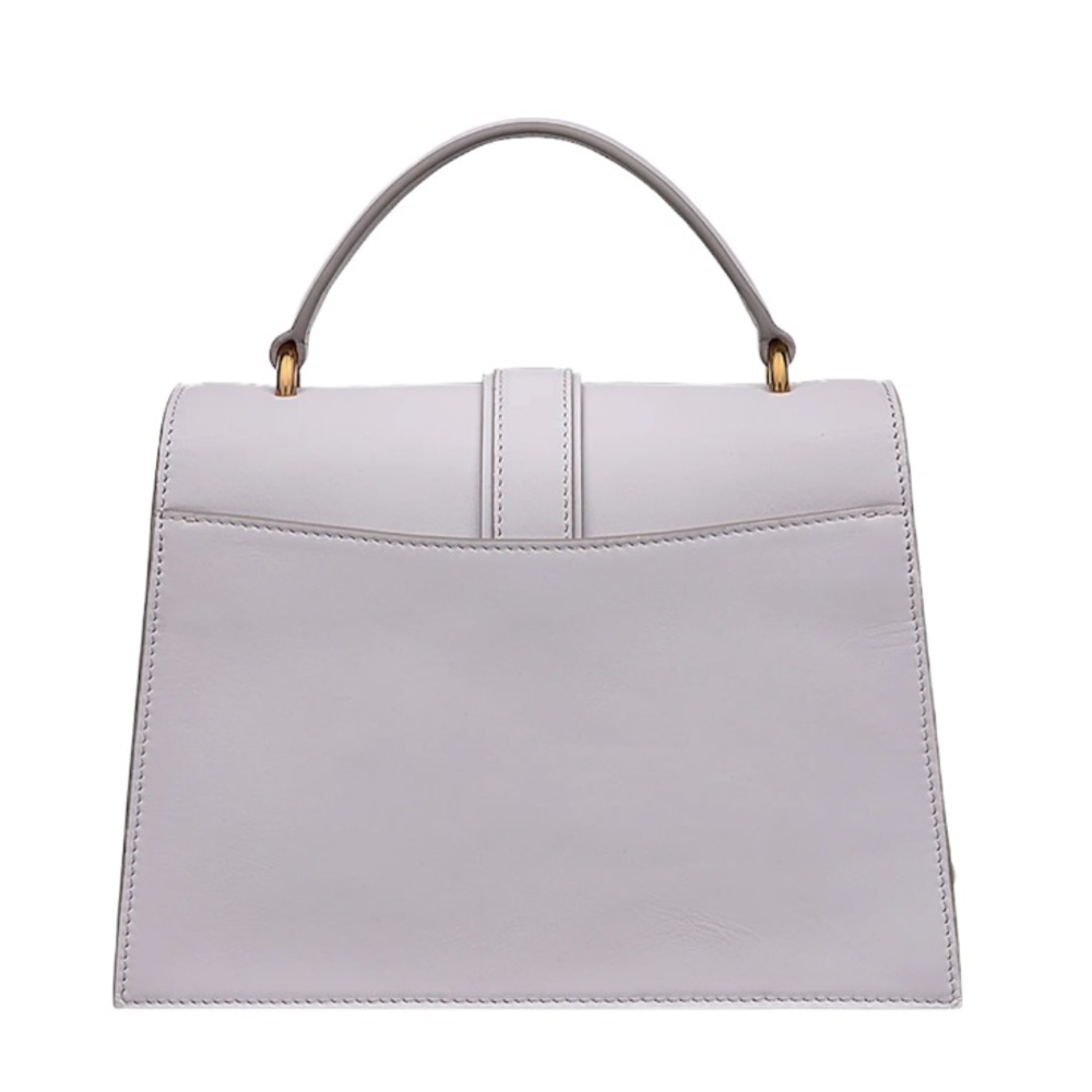 RADLEY LONDON - LAVENDER SOFT LEATHER KENTUCKY DERBY SMALL FLAPOVER SATCHEL BAG - Picture 2 of 7
